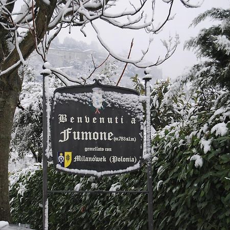 Locanda Il Falco Nero Fumone Kültér fotó